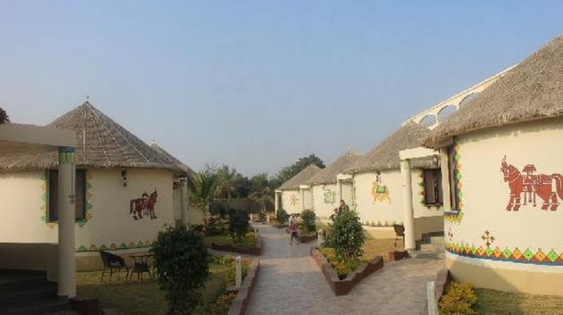 Seven Sky Clarks Exotica Bhuj Exterior foto